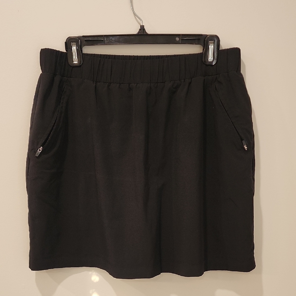 Lou & Grey Black Skirt with Pockets